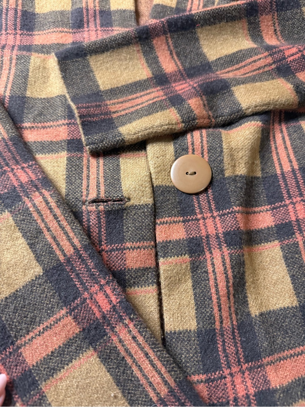 Orange and Tan Blazer - Picture 2 of 3